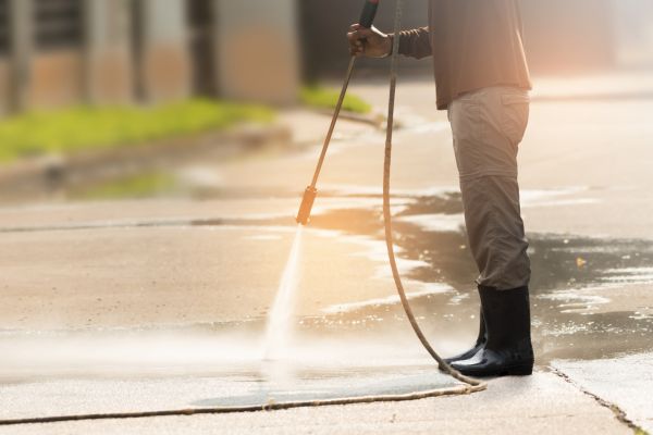 Residential Concrete Cleaning in Kihei