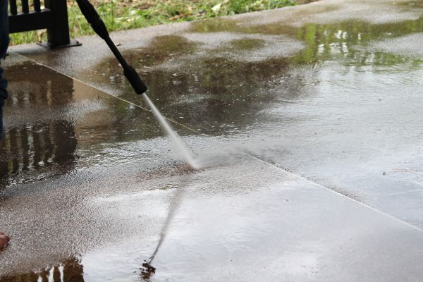 Concrete Deck Cleaning in Kihei