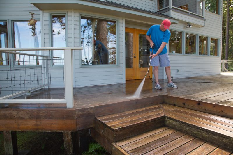 Deck Power Washing